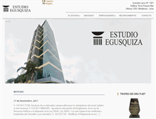 Tablet Screenshot of egusquiza-law.com